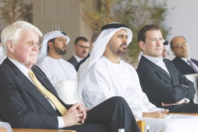 ذياب بن محمد بن زايد يحضر الحوار الدولي للتنمية العالمية في أبوظبي