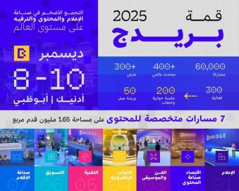 “بريدج 2025” تنطلق غداً.. الإمارات تعيد رسم مستقبل الإعلام العالمي