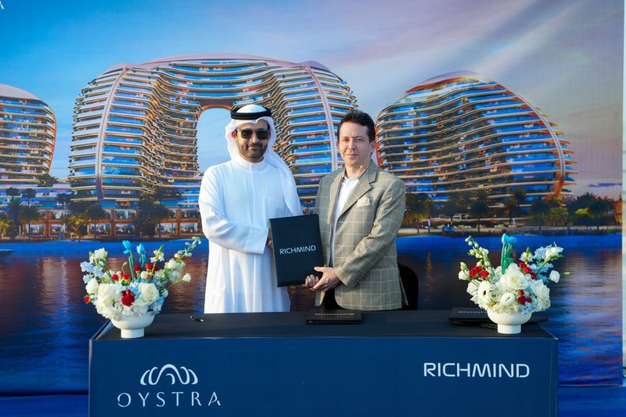 ریتشمایند تبدأ أعمال البناء في مشروع “أویسترا” على جزیرة المرجان في رأس الخیمة