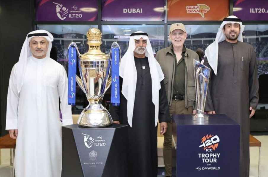 نهيان بن مبارك يشهد ختام بطولة دبي العالمية للكريكيت