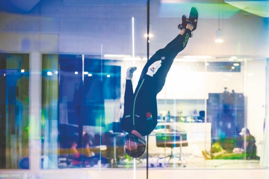 “كلايم أبوظبي” يستضيف النسخة الثانية من بطولة الإمارات الدولية للقفز الحر الداخلي