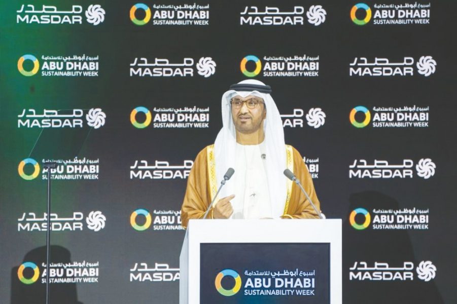 سلطان الجابر يؤكد في “أسبوع أبوظبي للاستدامة” حرص الإمارات على بناء شراكات الطاقة وتعزيزها