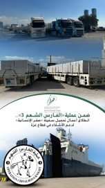 بدء تحميل “سفينة صقر الإنسانية” لدعم الأشقاء في قطاع غزة