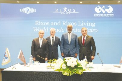 مركز التجارة العالمي – القاهرة يوقّع اتفاقية أول فندق ريكسوس و”ريكسوس ليفينغ” بالتعاون مع إنيسمور