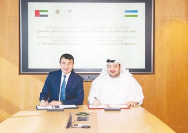 تعاون بين حكومتي الإمارات وأوزبكستان لتعزيز الاستثمار والتعاون في قطاع التعدين
