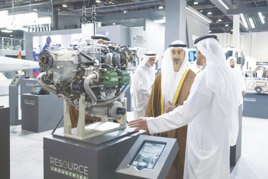 حمدان بن محمد بن زايد يفتتح معرضي “يومكس” و”سيمتكس” 2026