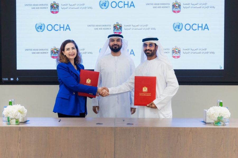 باتفاقية مع “أوتشا”.. الإمارات تُسهم بـ 5 ملايين دولار لدعم الاستجابة الإنسانية الطارئة في السودان