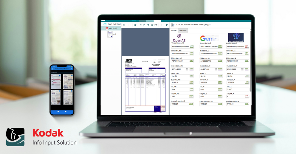 كوداك الاريس تطلق الجيل الجديد من حلول معالجة الوثائق الذكية بدعم من تقنيات الذكاء الاصطناعي المتقدمة