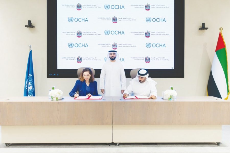 باتفاقية مع “أوتشا”.. الإمارات تُسهم بـ 5 ملايين دولار لدعم الاستجابة الإنسانية الطارئة في السودان