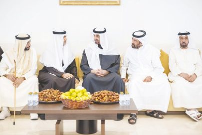 رئيس الدولة يعزي في وفاة حمد الهاجري