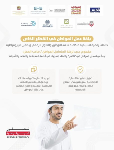 “الموارد البشرية والتوطين” تطلق بالتعاون مع شركائها “باقة عمل المواطن في القطاع الخاص”