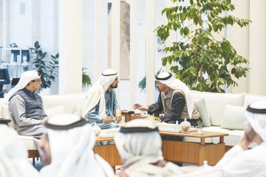 رئيس الدولة ومحمد بن راشد يبحثان شؤون الوطن والمواطن