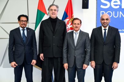 سفير الإمارات يشارك في اجتماع ” تبادل التكنولوجيا والابتكار” المنعقد في صربيا