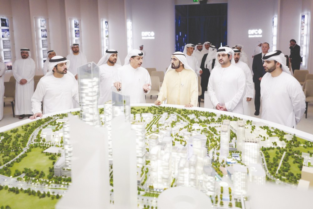 محمد بن راشد: دبي تواصل ترسيخ مكانتها مدينةً عالميةً رائدة للاقتصاد والمال والأعمال من خلال تطوير مشاريع نوعية تستشرف المستقبل