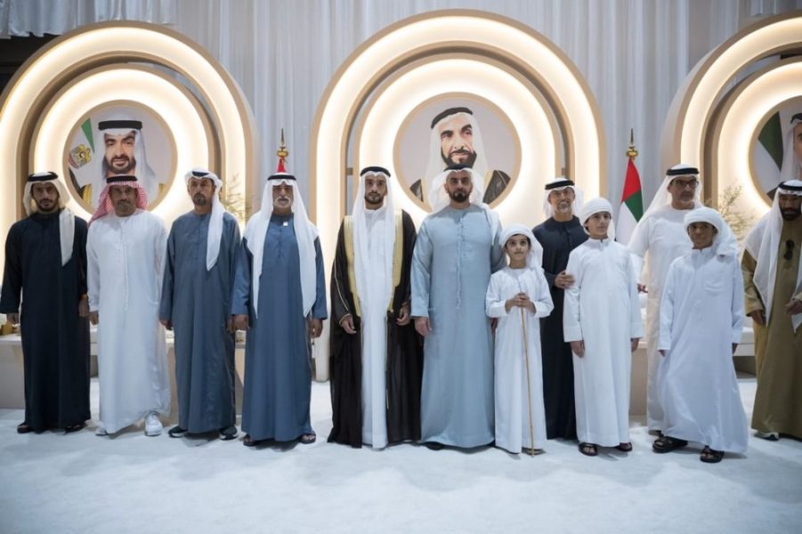 سيف بن زايد وحامد بن زايد يحضران أفراح المزروعي