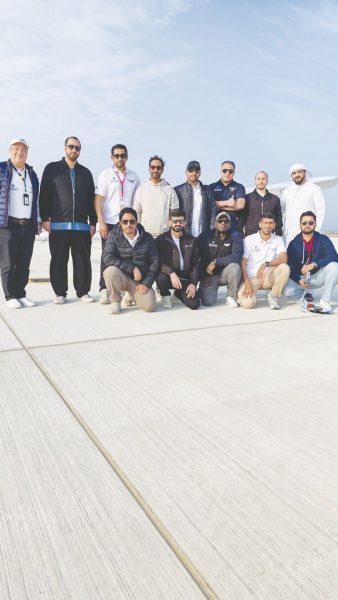 “مسيرة المحبة” تنطلق جوا احتفاء بالعلاقات الأخوية بين الإمارات والكويت