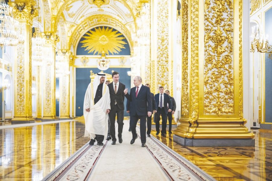 رئيس الدولة: العلاقات الإماراتية ـ الروسية تقوم على أسس راسخة من الثقة والاحترام المتبادلين