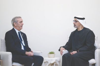 خالد بن محمد بن زايد ورئيس جمهورية الدومينيكان يبحثان علاقات التعاون