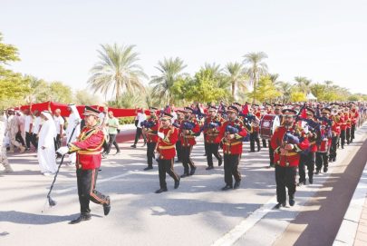 موسيقى شرطة أبوظبي تشارك في 2826 فعالية خلال 2025