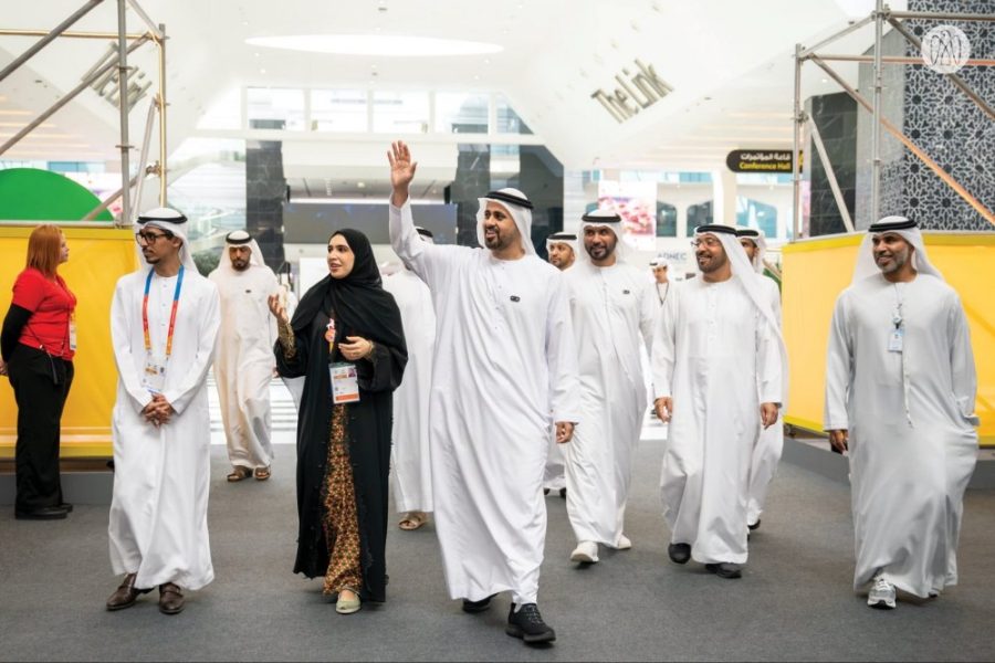 ذياب بن محمد بن زايد يشهد جانباً من فعاليات ألعاب الماسترز أبوظبي 2026