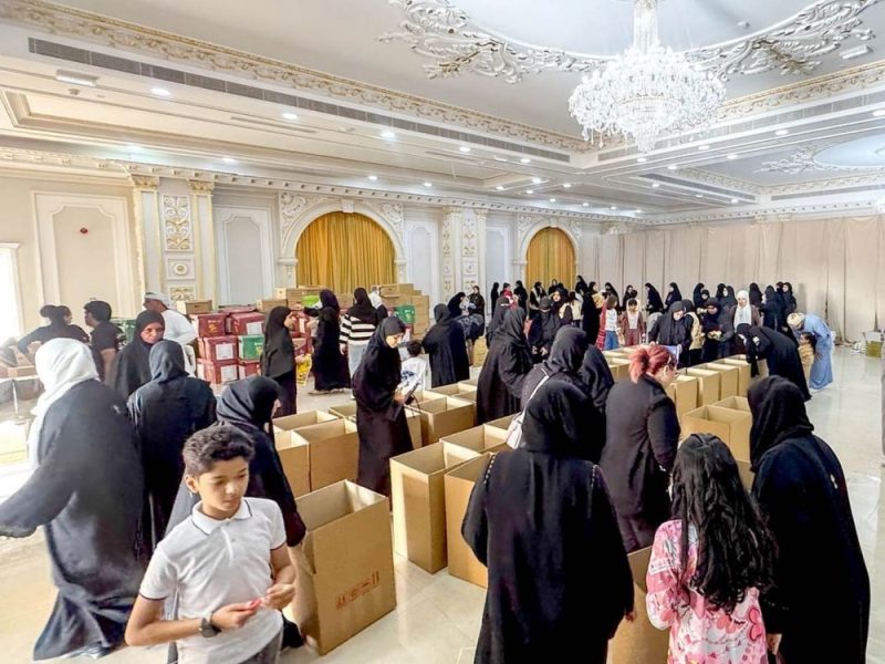 “عونك يا وطن” يوزّع 1500 طرد مير رمضاني على الأسر المتعففة