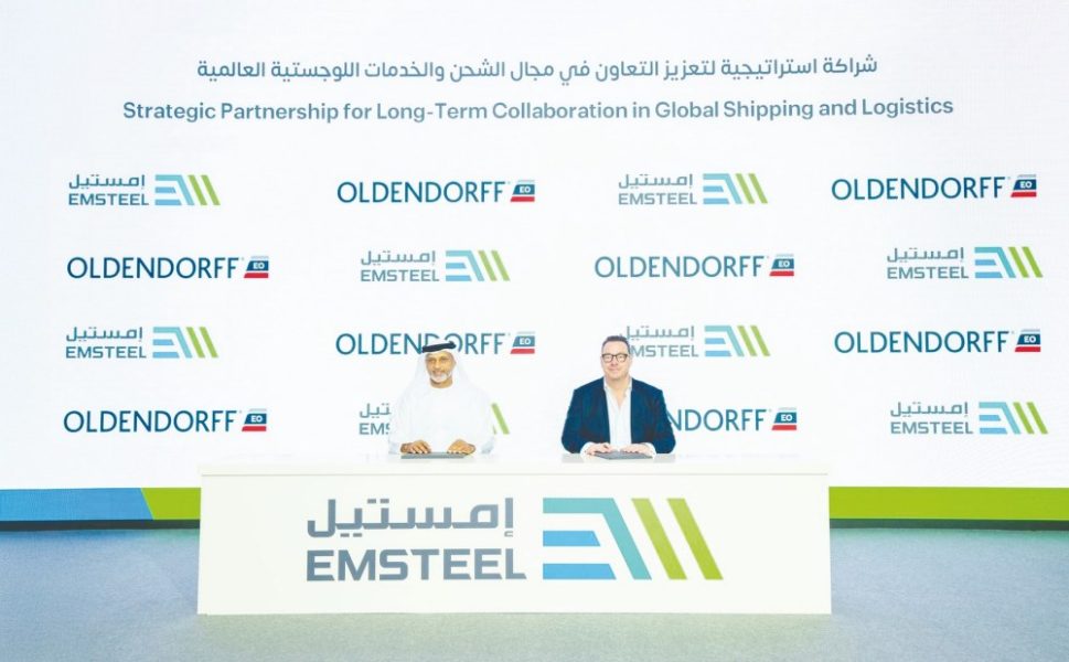 “إمستيل” و”أولدندورف كاريرز” تبرمان اتفاقية نقل بحري للمواد الخام بقيمة 600 مليون درهم
