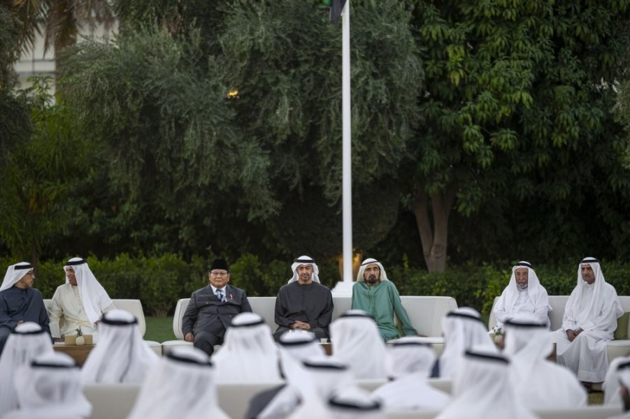 رئيس الدولة يستقبل حكام الإمارات بمناسبة شهر رمضان المبارك