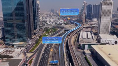 “طرق دبي” تفتتح جسراً بطول 1000 متر يربط بين شارعي الشيخ زايد والشيخ خليفة بن زايد