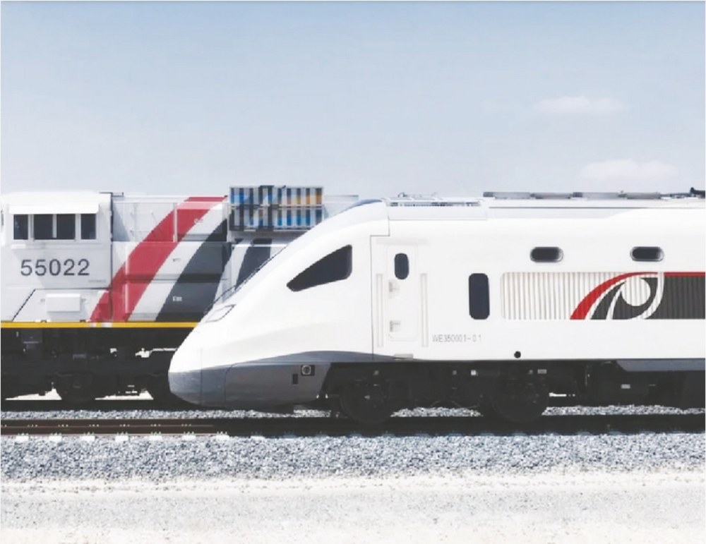 “قطارات الاتحاد” توفر خدمة نقل الركاب بالسكك الحديدية بين محطتي الغويفات والفاية