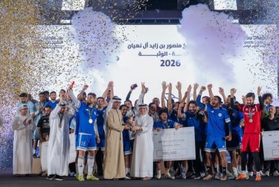 “بطولة الشيخ منصور بن زايد” تختتم فعالياتها بتتويج أبطال كرة القدم والطائرة والكريكيت والبادل