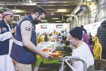 عملية “الفارس الشهم 3” تحتفل بعيد الفطر مع مرضى المستشفى الإماراتي العائم في العريش