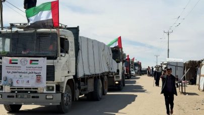 “كسوة الأمل لابتسامة أطفال غزة” ..قوافل إماراتية تصل قطاع غزة مجددًا ضمن جهود عملية الفارس الشهم 3