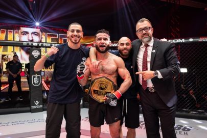 المغربي علاوي يحافظ على لقب وزن ” الديك” في “محاربي الإمارات”