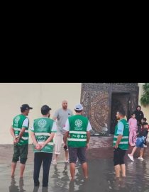 متطوعو مبادرة “الشرطي جارك” يدعمون جهود الجهات الحكومية خلال تأثيرات المنخفض الجوي