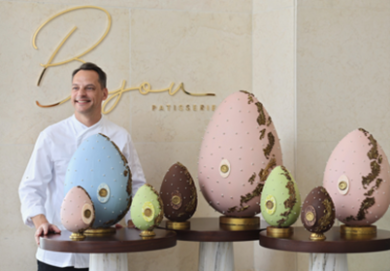 بيض الشوكولاتة الخاص بعيد الفصح يعود هذا الربيع في بيجو باتيسري
