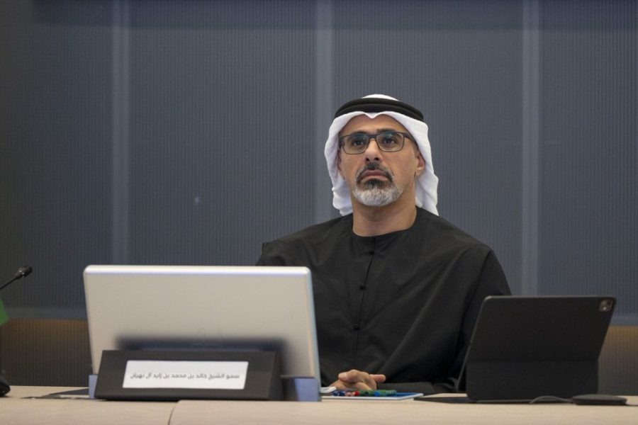 خالد بن محمد بن زايد يترأس اجتماع اللجنة التنفيذية لمجلس إدارة “أدنوك”