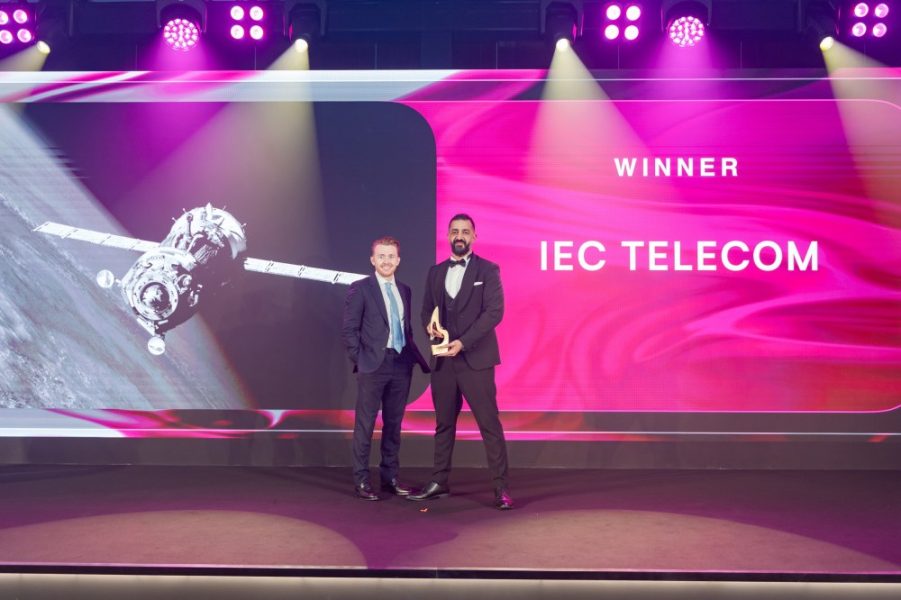 مجموعة IEC Telecom تفوز بجائزة مبادرة المسؤولية المجتمعية للعام
