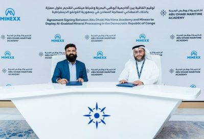 تعاون بين “أبوظبي البحرية” و”مينكس” لتطوير تقنيات التعدين في الكونغو الديمقراطية