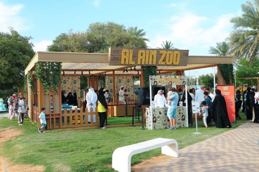 حديقة الحيوانات بالعين تشارك في مهرجان دار الزين