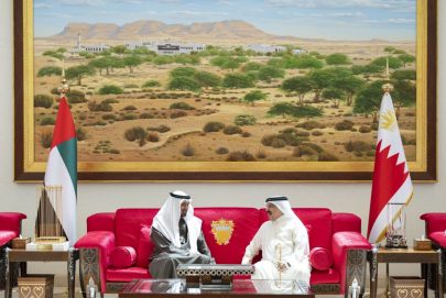 رئيس الدولة والملك حمد بن عيسى يبحثان في البحرين العلاقات الأخوية والمستجدات الإقليمية