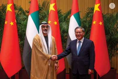 ولي عهد أبوظبي ورئيس مجلس الدولة الصيني يبحثان تعزيز الشراكة الاستراتيجية الشاملة وتوسيع آفاق التعاون بين البلدين