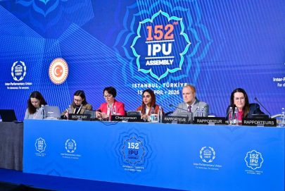 “الوطني الاتحادي” يترأس اجتماع لجنة التنمية المستدامة خلال اجتماعات الاتحاد البرلماني الدولي في إسطنبول