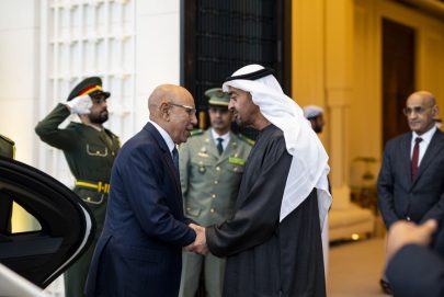 رئيس الدولة والرئيس الموريتاني يبحثان تعزيز علاقات التعاون بين البلدين وتداعيات التطورات الإقليمية