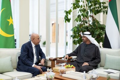 رئيس الدولة والرئيس الموريتاني يبحثان تعزيز علاقات التعاون بين البلدين وتداعيات التطورات الإقليمية