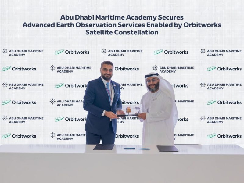اتفاقية بين أكاديمية أبوظبي البحرية و”أوربت ووركس” لتوسيع خدمات الرصد بالأقمار الاصطناعية