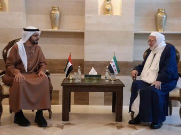 الإمارات وسوريا تبحثان توحيد الجهود لاصدار فتاوى تواكب العصر وتعزز تماسك المجتمع