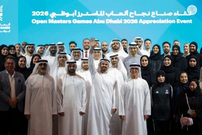 ذياب بن محمد بن زايد يُكرِّم فِرق عمل ألعاب الماسترز أبوظبي 2026