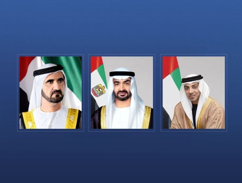 رئيس الدولة ونائباه يهنئون رئيس الباراغواي بذكرى استقلال بلاده