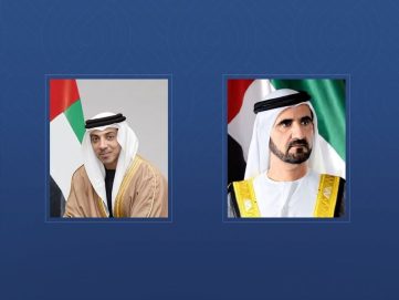 محمد بن راشد ومنصور بن زايد يهنئان رئيس وزراء كومنولث جزر البهاما بإعادة انتخابه