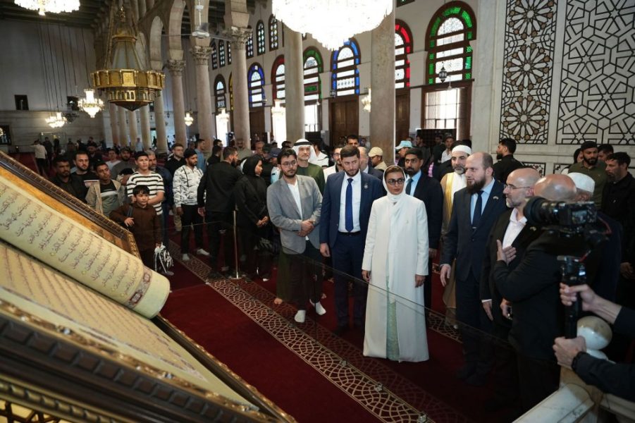 بدعم من الشيخة فاطمة.. الإمارات تُرمم “الجامع الأموي” حفاظاً على التراث العربي والإسلامي